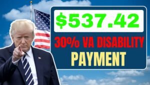 Veterans with 30% Disability in 2025 to Get $537.42 Monthly Payment