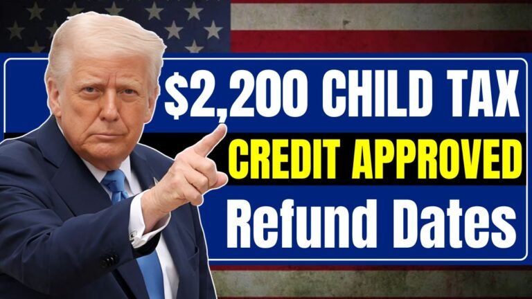 $2,200 Child Tax Credit Approved For 2025