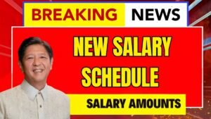 New Salary Schedule for the Philippines – March 2025 Tranche, Increases, and Salary Amounts