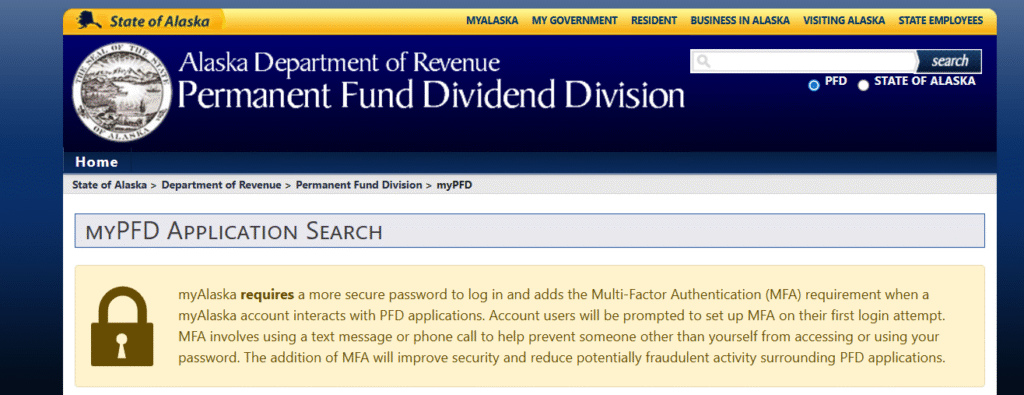 Alaska Permanent Fund Dividend