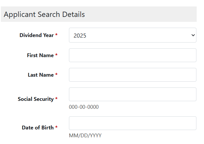 check application status